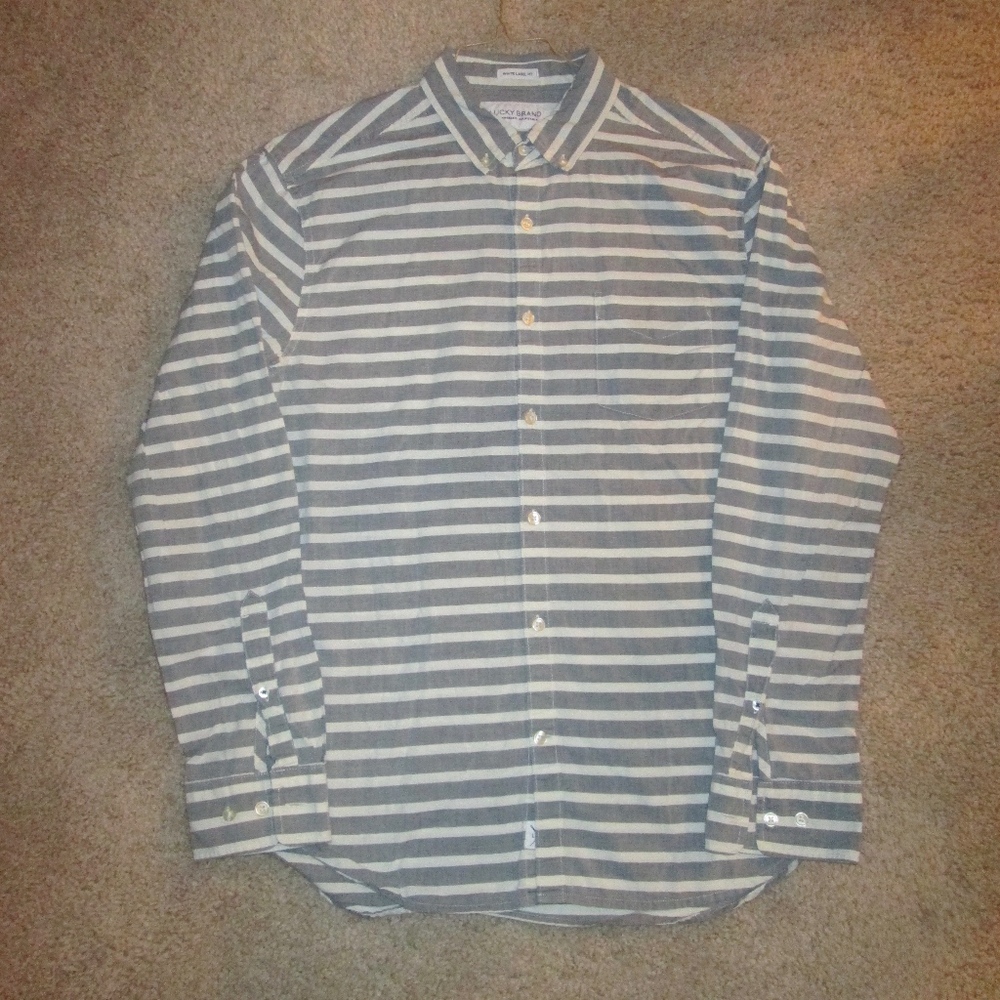Mens Lucky Brand long sleeve shirt